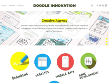 Tablet Screenshot of doodleinnovation.com